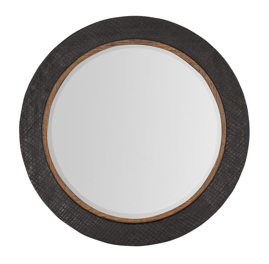 Big Sky - Round Accent Mirror - Dark Gray