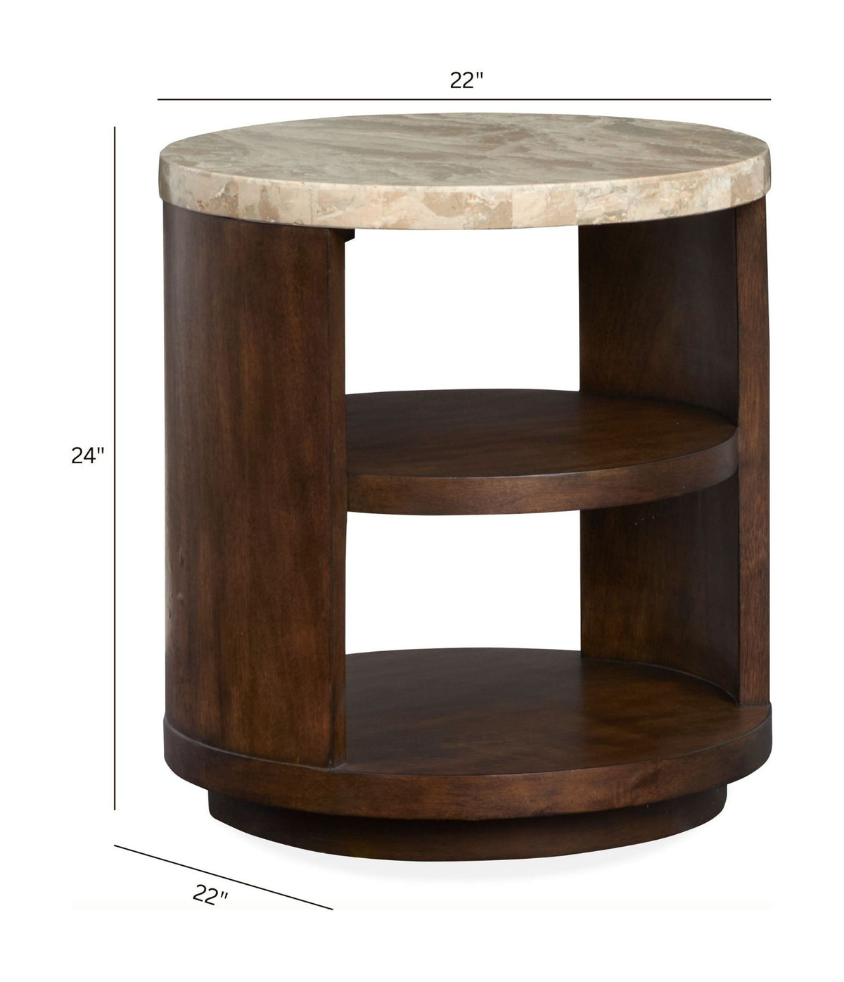 McPherson - Round Cocktail Table Set