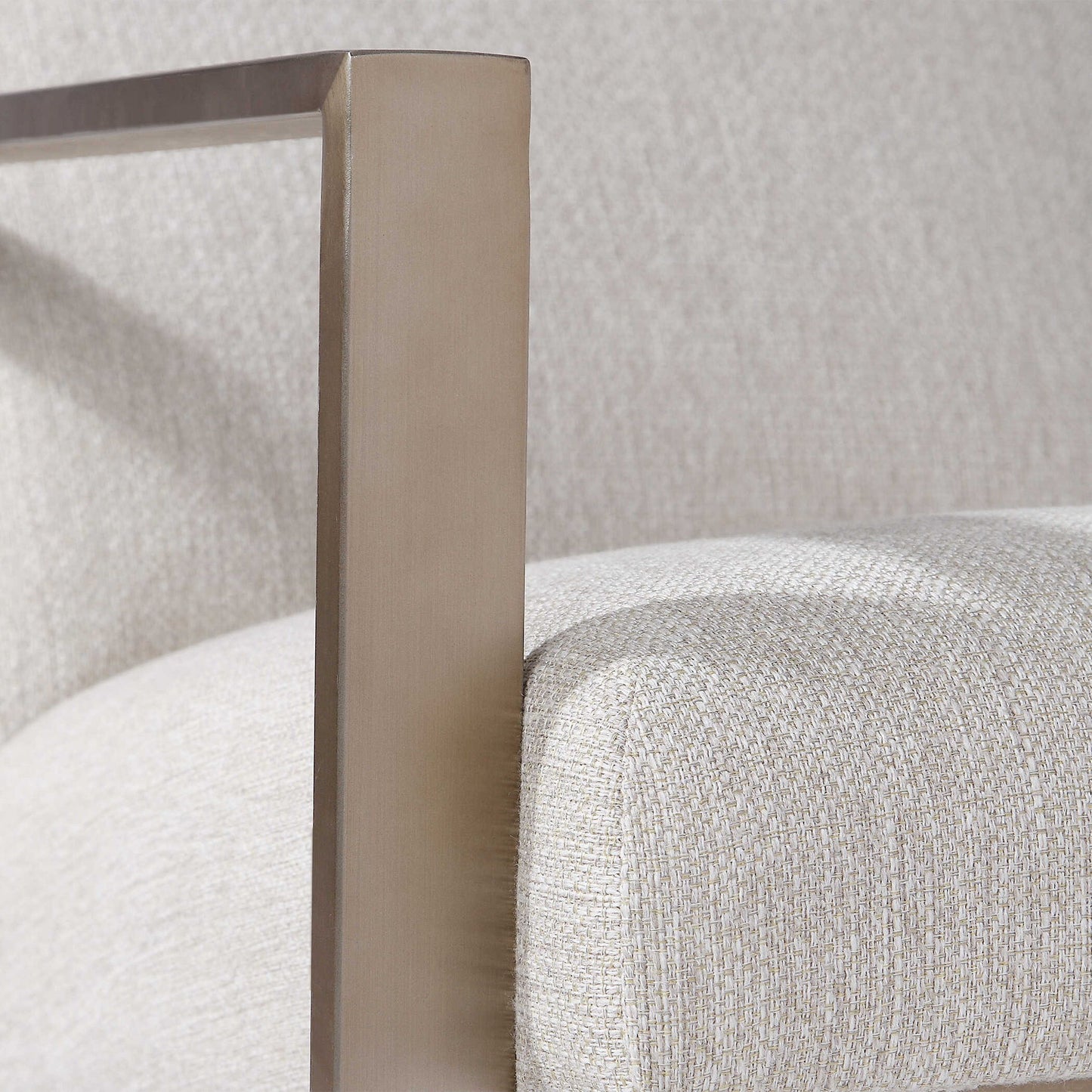 Wills - Contemporary Accent Chair - Beige