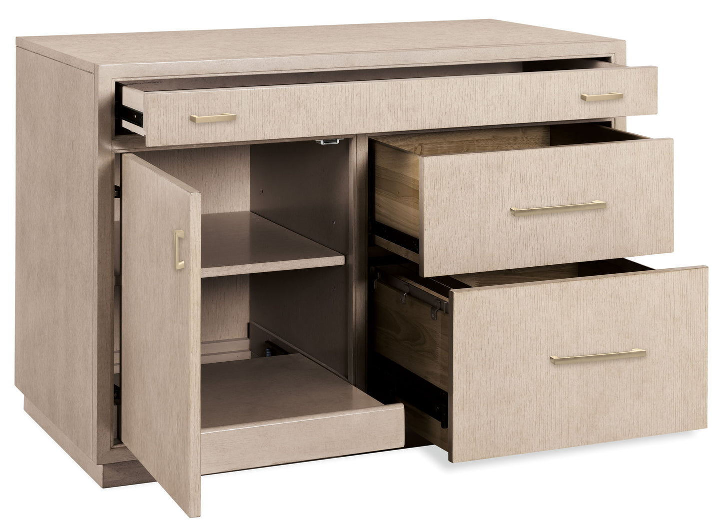 Marlowe - Workstation - Polished Limestone