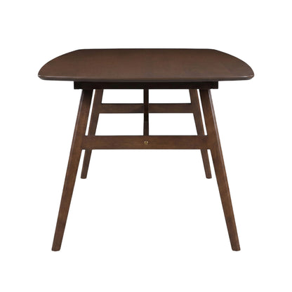 Miller - 78" Dining Table Base - Walnut