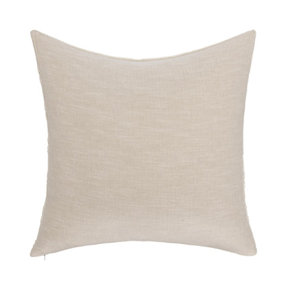 York - 26" x 26" Pillow - Natural / Ivory