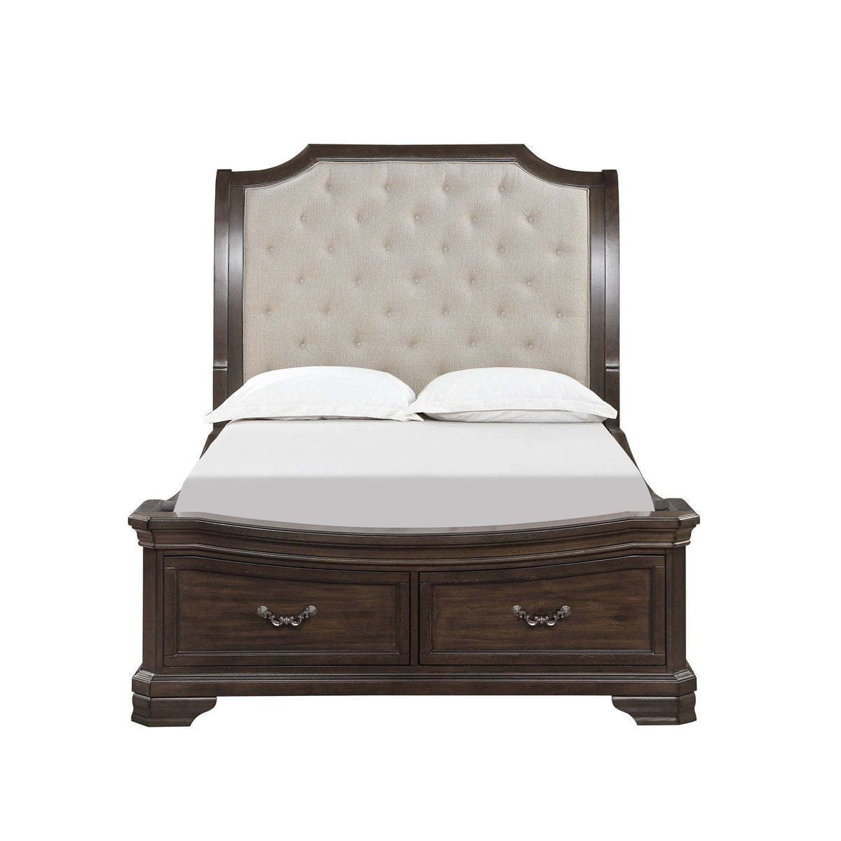 Lyndhurst - 5/0 Queen Headboard - Walnut
