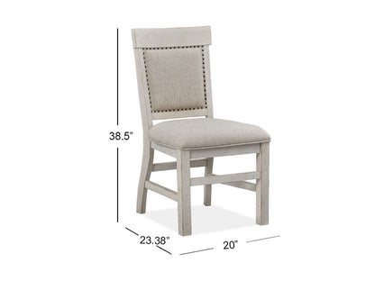 Bronwyn - Dining Side Chair With Upholstered Seat (Set of 2) - Alabaster