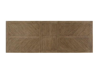 Cypress Point - Pierpoint Double Pedestal Dining Table - Dark Brown