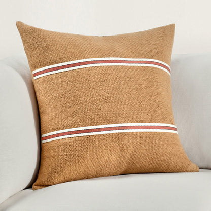 Timeless - TL Pryce Pillow - Chestnut Brown / Terracotta