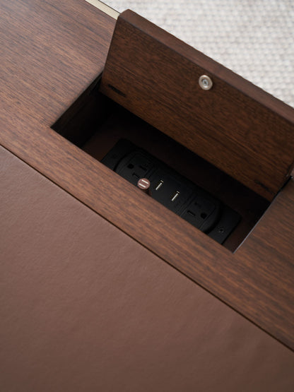Studio Designs - Berwick Writing Desk - Dark Brown