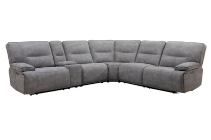 Gladiator - Zero Gravity Power Right Arm Facing Recliner - Sky
