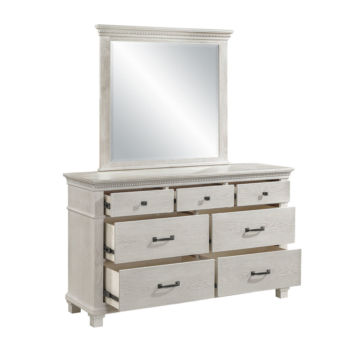 Silver Sands - Mirror - Gray
