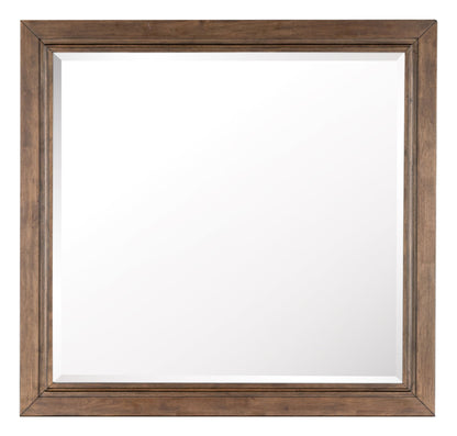 Selena - Landscape Mirror - Brown
