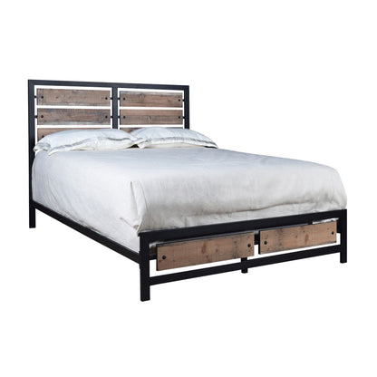 Elk River - 6/6-5/0 King/Queen Side Rails - Rustic