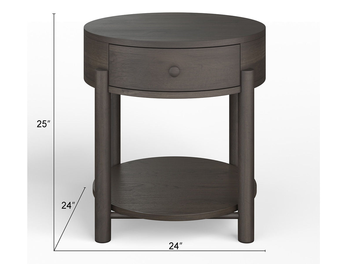 Hadleigh - Shaped Nesting Cocktail Table Set