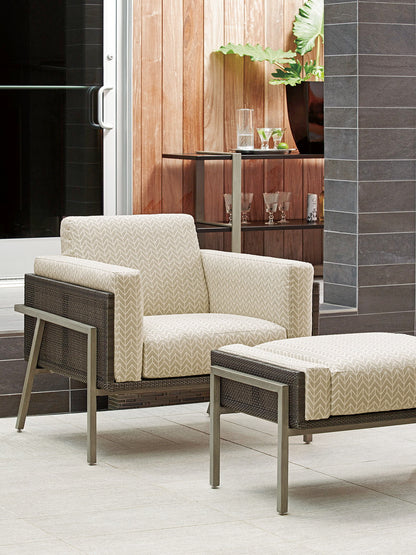 Del Mar - Ottoman - Dark Gray