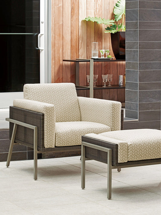 Del Mar - Ottoman - Dark Gray