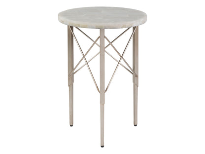 Signature Designs - Bernard Round Spot Table - Beige