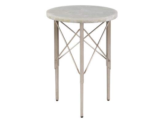 Signature Designs - Bernard Round Spot Table - Beige