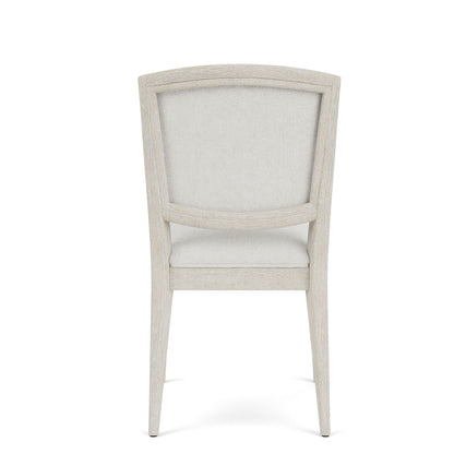 Carmella - Upholstered Back Side Chair (Set of 2) - Pebble Oak