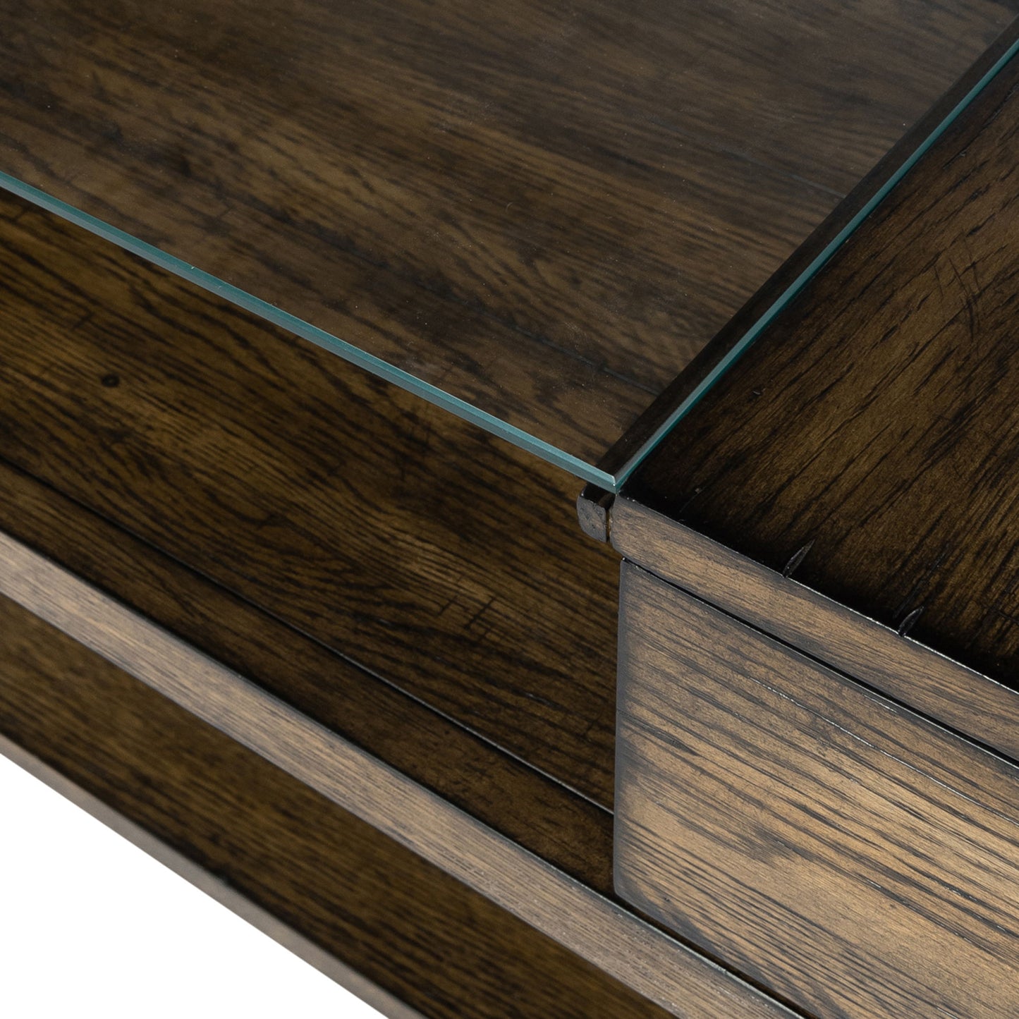 Lennox - Display Cocktail Table - Weathered Chestnut