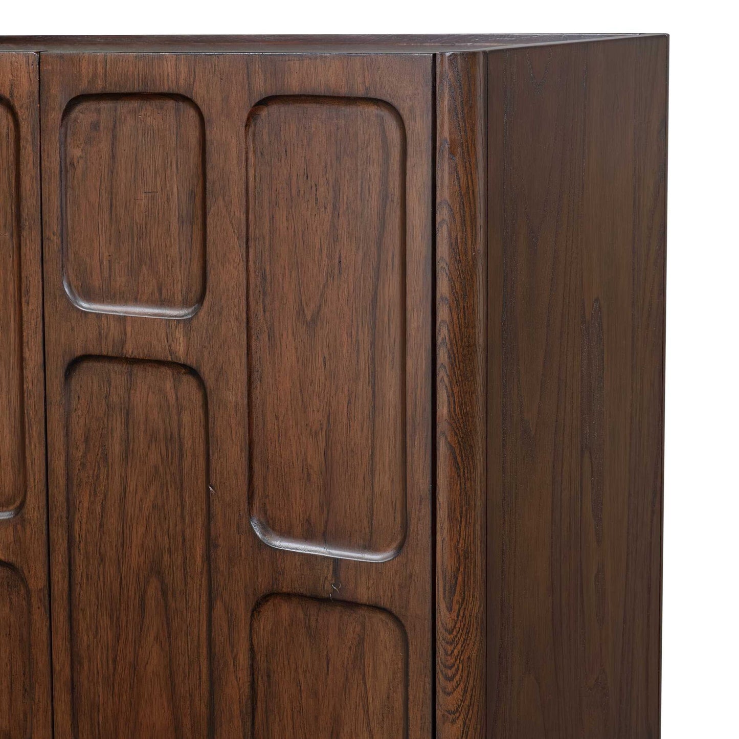 On The Block - 2 Door Cabinet - Walnut