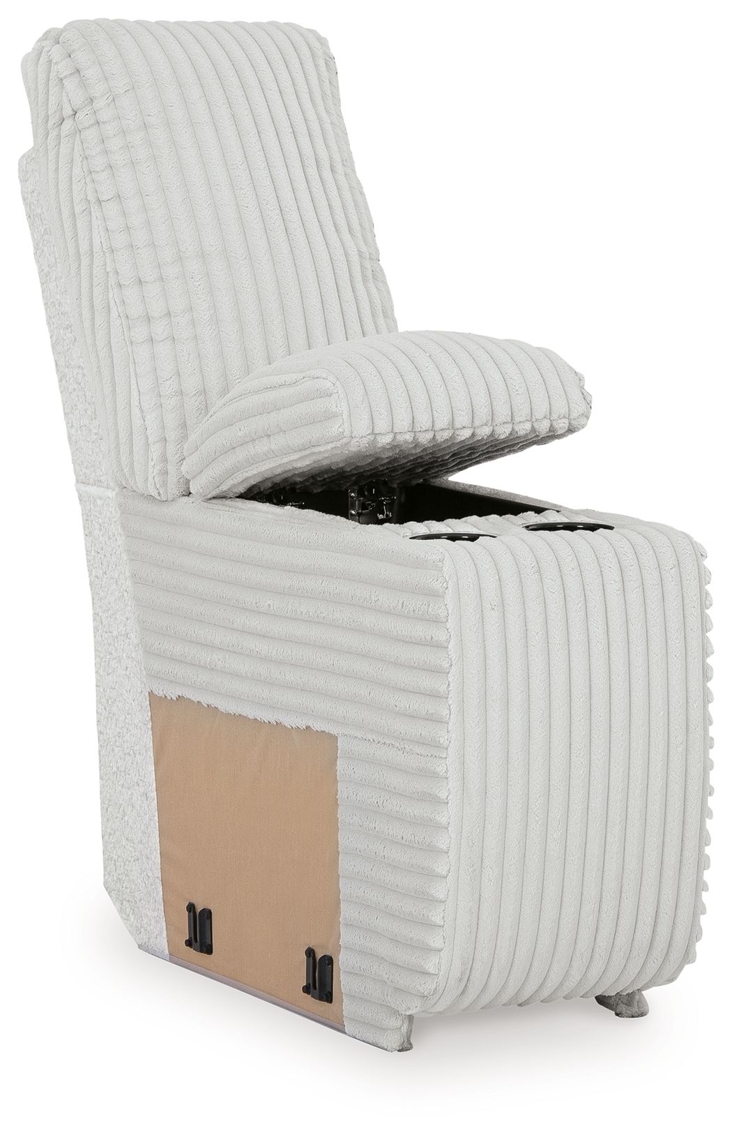 Top Tier - Console With Storage - Alloy