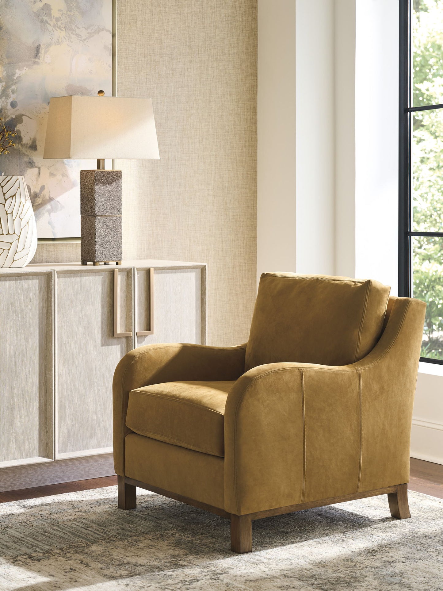 Copacabana - Fortuna Leather Chair - Light Brown