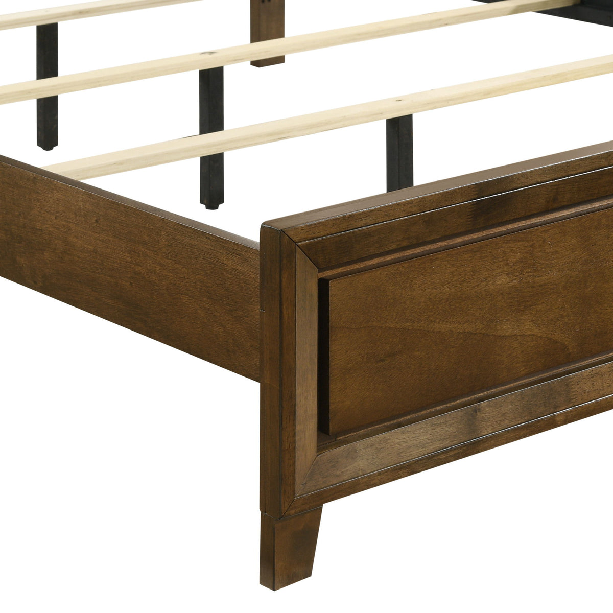 Ballard - Queen Headboard, Footboard & Slat Kit - Walnut