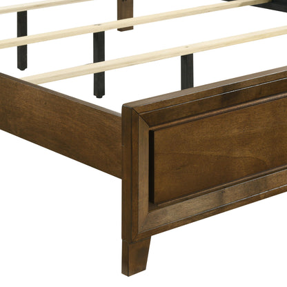 Ballard - Queen Headboard, Footboard & Slat Kit - Walnut