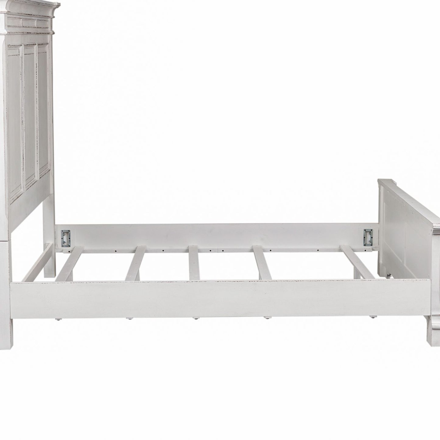 Abbey Park - Panel Bed Rails - Antique White