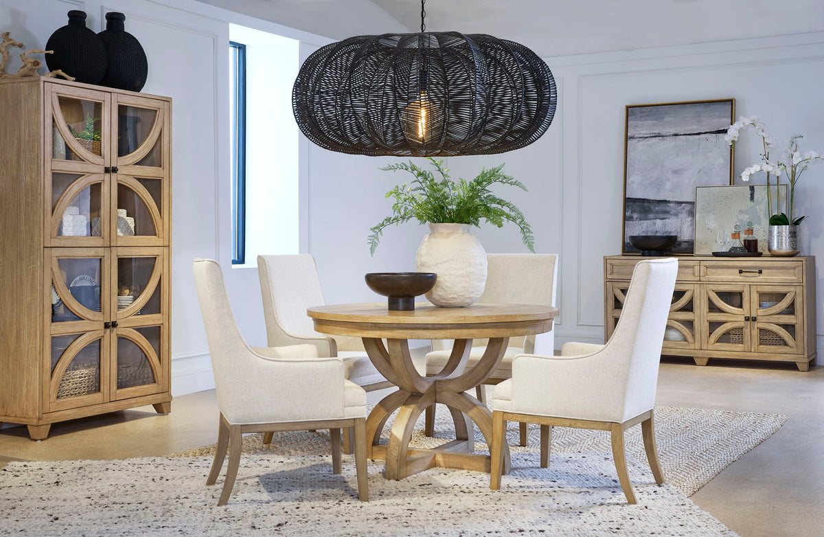 Coventry - Extendable 48" Round Dining Table Set