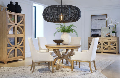Coventry - Extendable 48" Round Dining Table Set