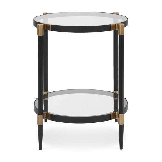 Chadid - Round Glass Table