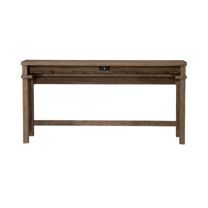 Pinebrook Ridge - Console Bar Table - Weathered Toffee