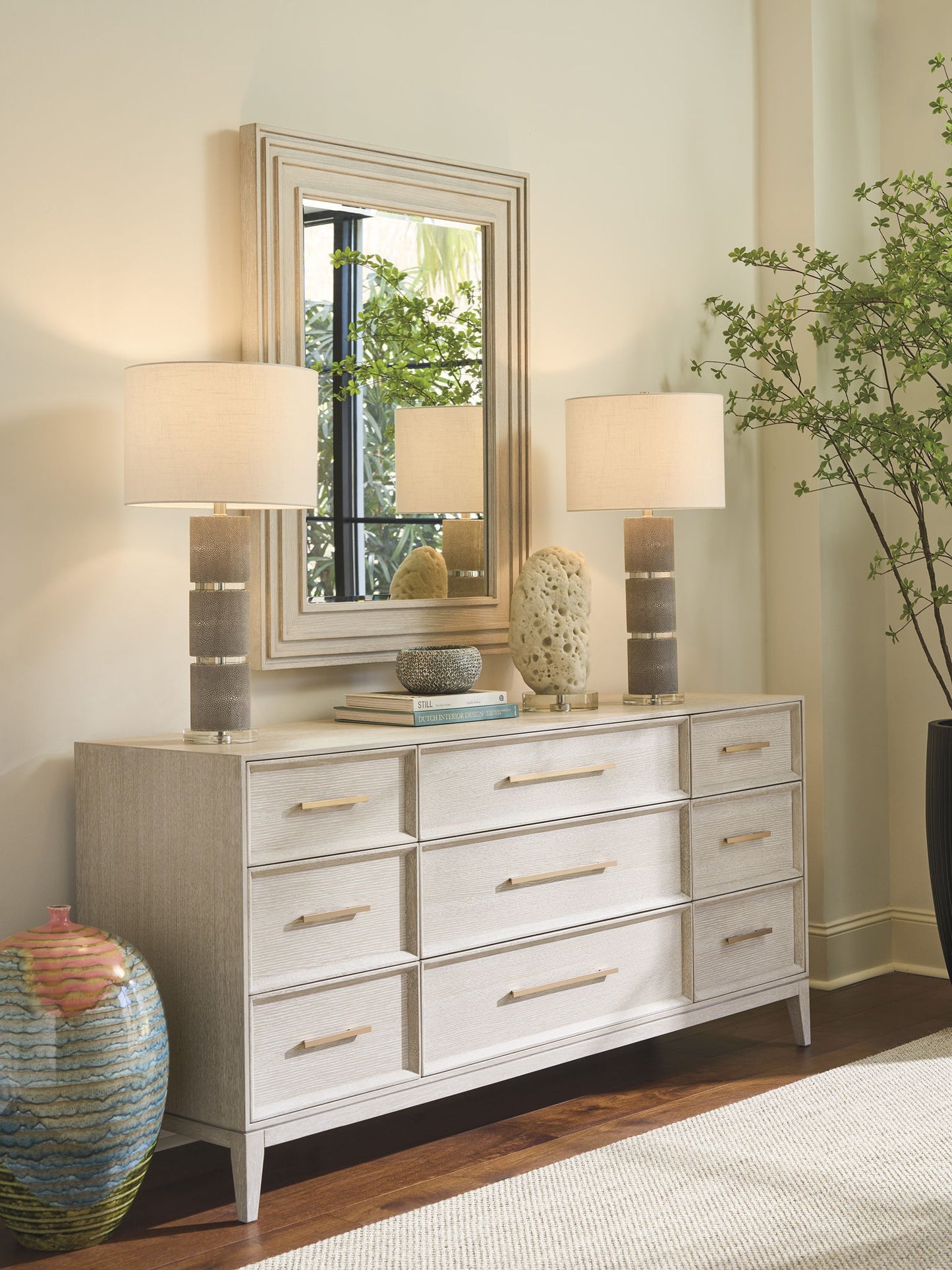 Copacabana - Diego Large Dresser - White
