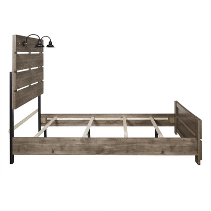Misty Lodge - 6/6-5/0 King/Queen Side Rails - Greige