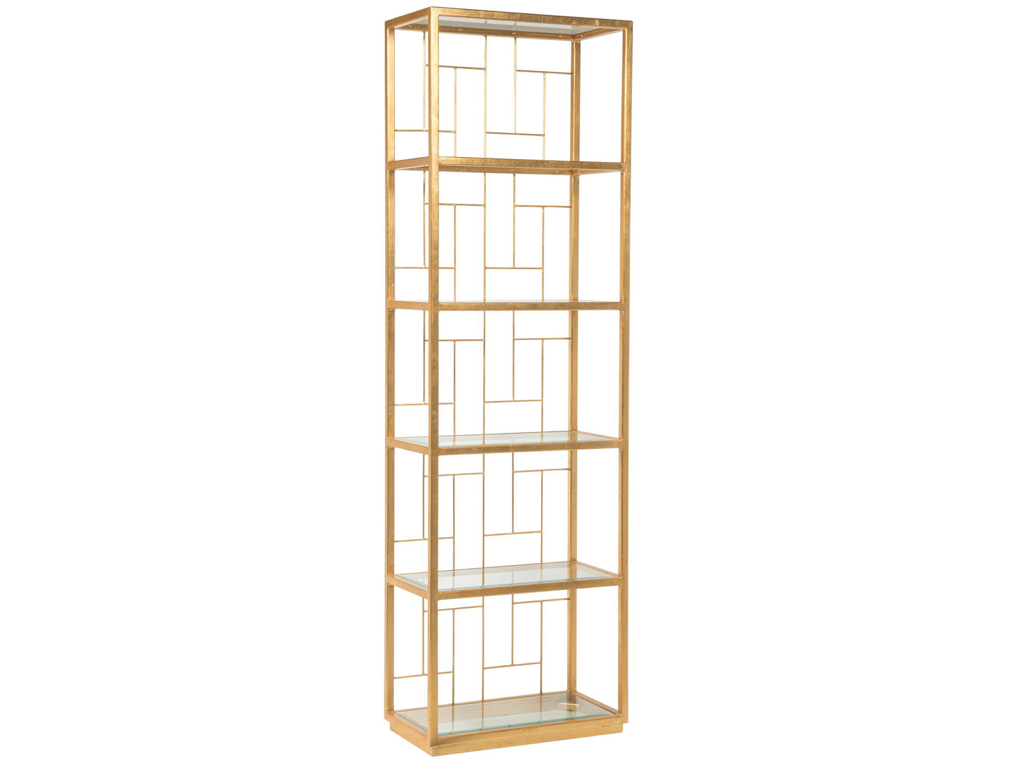 Metal Designs - Mid Geo Slim Etagere
