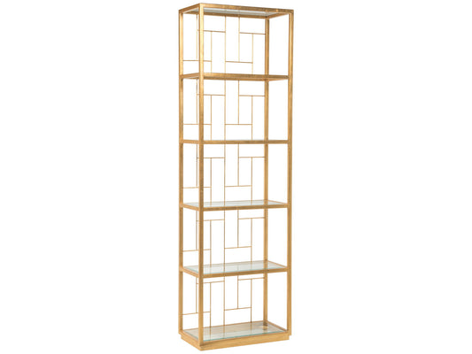 Metal Designs - Mid Geo Slim Etagere