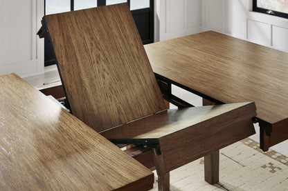 Urbinforte - Counter Height Dining Extension Table - Light Brown