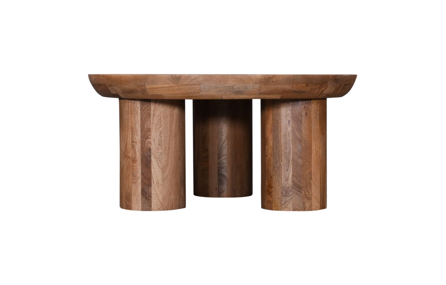 Blair - Round Cocktail Table Top - Dark Brown