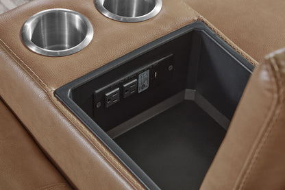 Momentum - Entertainment Console With Bluetooth Speaker - Cashew