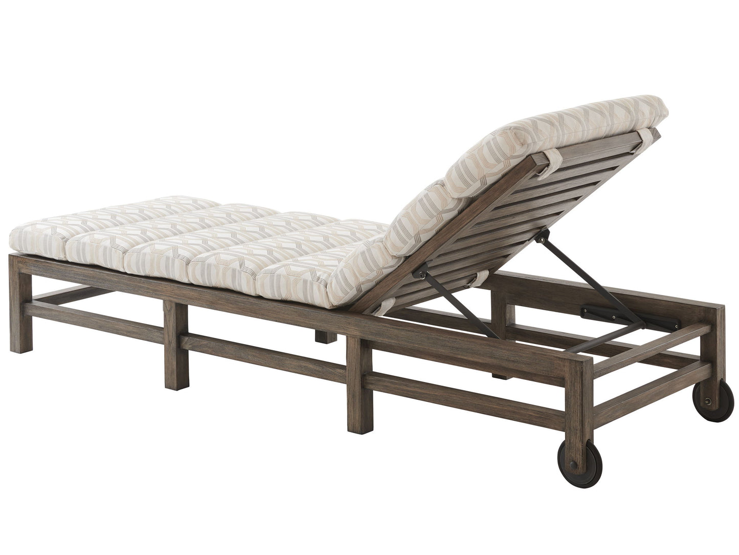 La Jolla - Chaise Lounge - Dark Brown