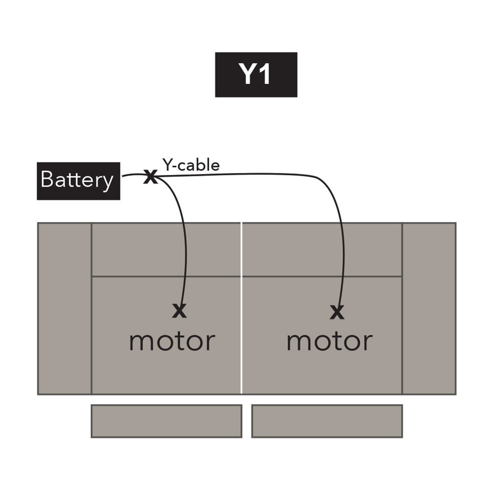 Freemotion - Y cable - Black