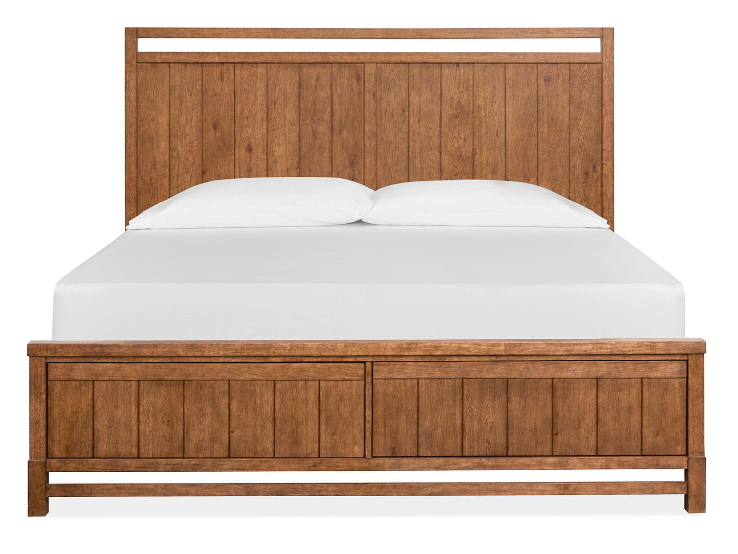 Conway - Queen Panel Bed Footboard - Honey Wheat