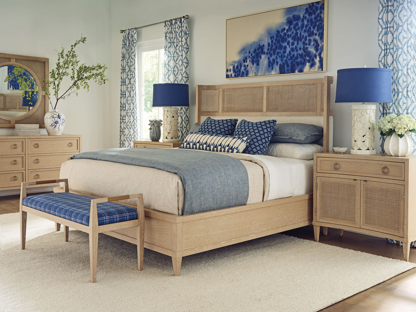 Sunday Morning - Eastham Curved Nightstand - Beige