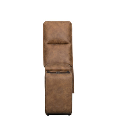 Kyra - Storage Console With Speakers - Saddle
