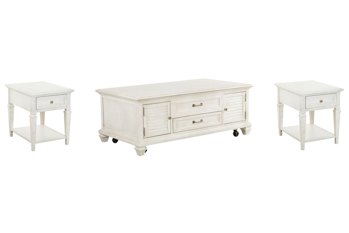 Newport - Lift Top Storage Cocktail Table Set