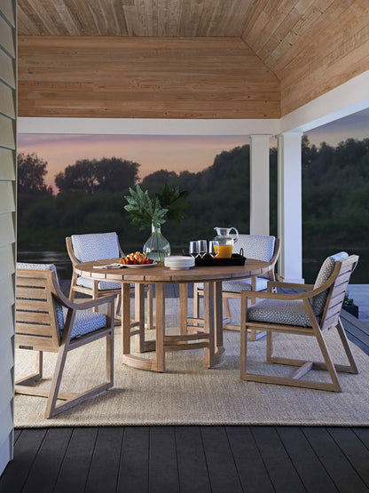 Stillwater Cove - Round Dining Table - Dark Brown