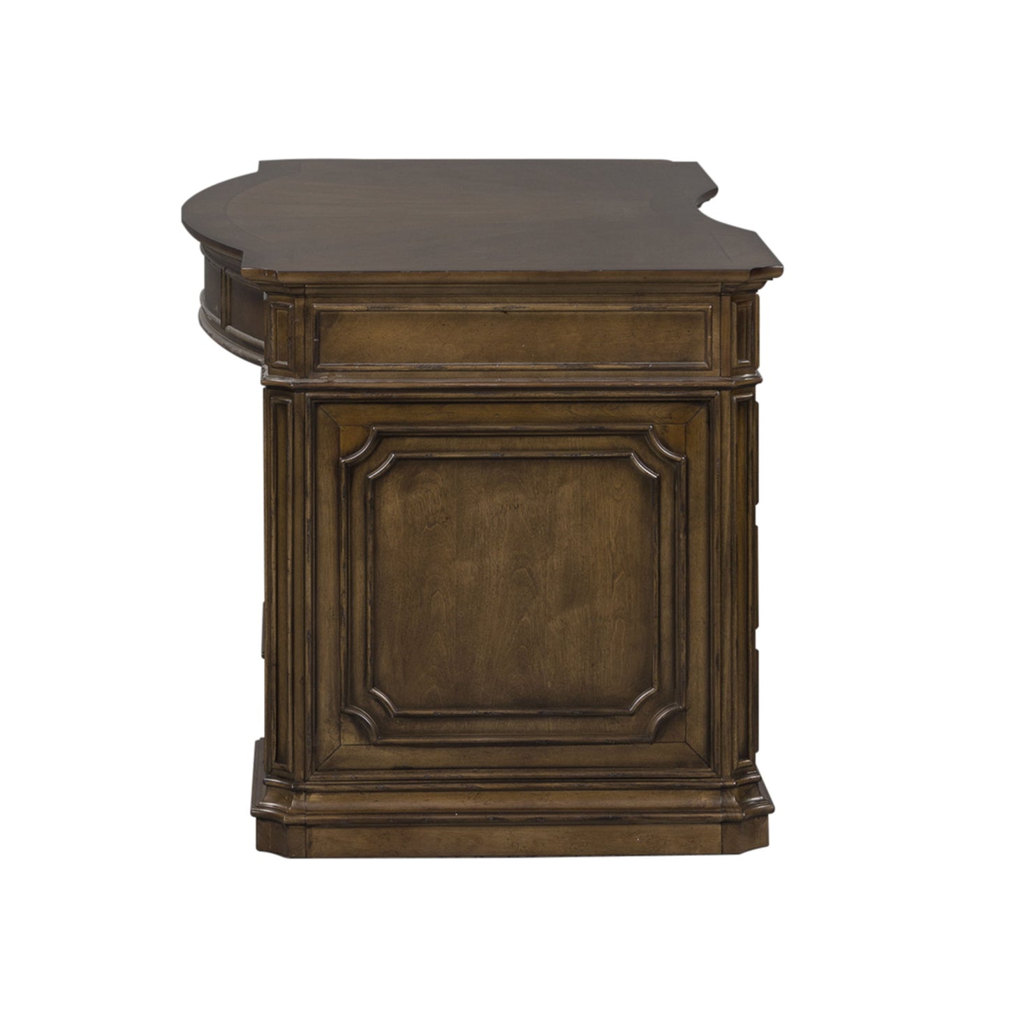 Amelia - Jr Executive Desk Base - Antique Toffee