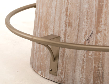 Balam - Bistro Table Base - Light Brown