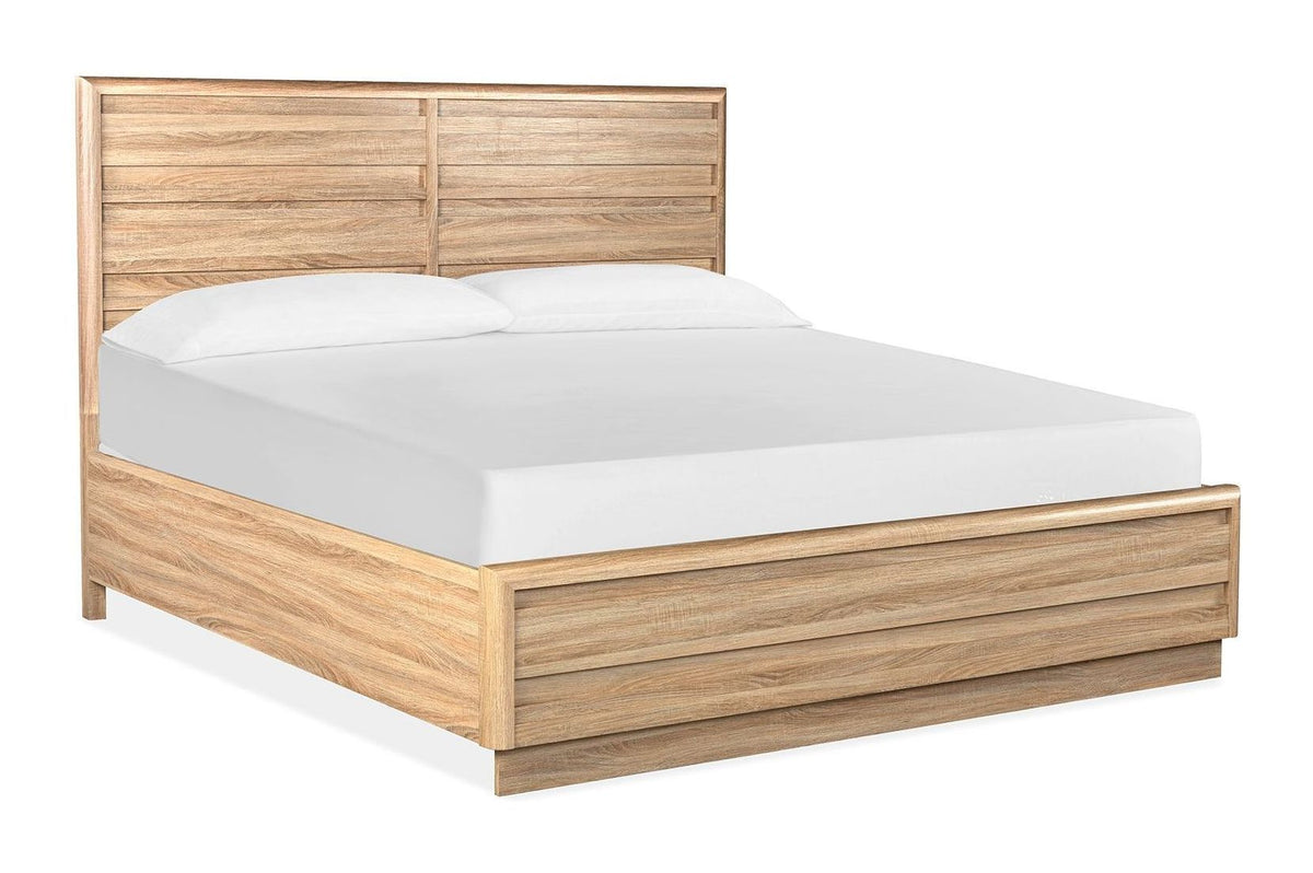 Brentwood Heights - King Panel Footboard - Provincial Brown