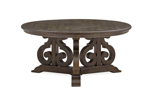 Bellamy - Round Cocktail Table - Peppercorn